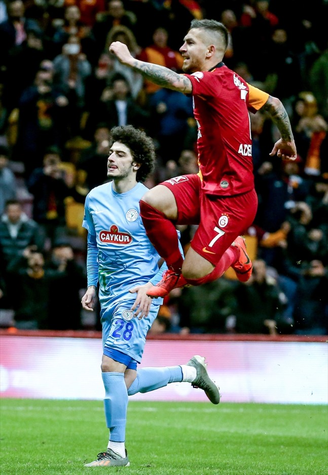 Galatasaray - Rizespor Maçından Kareler