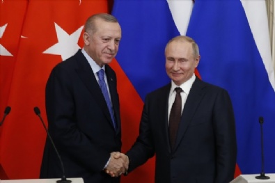 turkiye - Erdoğan Putin Görüşmesinden Kareler!