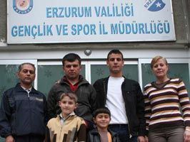 Erzurumlu cimnastikçiler İzmir yolcusu