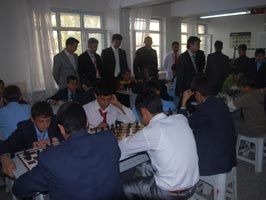 Van'da satranç turnuvası