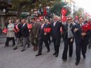 Bandırma'da saygı yürüyüşü