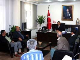 SINAN YıLDıZ - Esnaflar kaymakama teşekkür etti