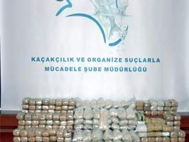 KUMBURGAZ - Yurt genelinde 382 kilo eroin ele geçirildi