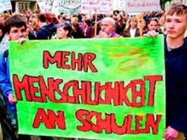DUISBURG - Almanya'daki öğrenci olayları yayılıyor