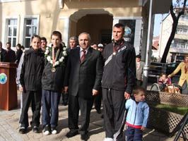 ALI İNCI - Dünya üçüncüsü coşkuyla karşılandı