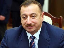 Aliyev savaş imasında bulundu