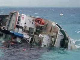 Endenozya'da feribot kazası!