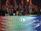 Eşcinsellerin Taksim yürüyüşü!