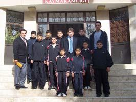 ERKAN KARAHAN - Minik pehlivanların kaymakam ziyareti