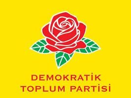 DEMOKRATIK TOPLUM PARTISI - Teröristlerin mezarına ziyaret