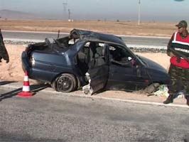 Konya'da trafik kazası