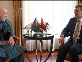 HAMID KARZAI - Gül Karzai ile görüştü