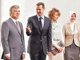 BOSPHORUS - Cumhurbaşkanı Esad'la görüştü