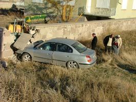 Kulu'da trafik kazası