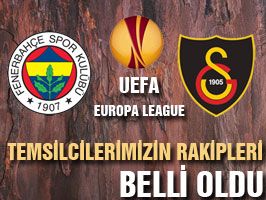 OLYMPIQUE MARSILYA - Fenerbahçe ve Galatasaray'ın rakipleri belli oldu