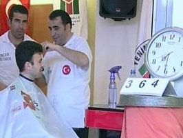 TEXAS - Ankaralı berber rekor kırdı