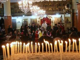 Ortodoks Kilisesi Noel'i kutladı