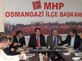 Başkan MHP'yi ziyaret etti