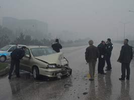 Bursa'da trafik kazası: 8 yaralı