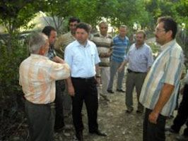 Bartın'da selden zarar gören çiftçiye yardım yapıldı