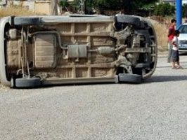 Çorum Osmancık'ta trafik kazası: 1 ölü, 3 yaralı