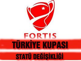 FORTIS - Türkiye Kupası'nın yeni statüsü belli oldu