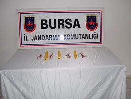 Bursa'da dinamit