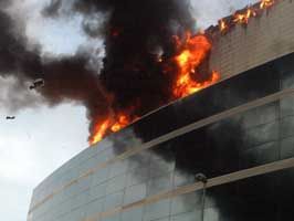 Trakya'nın en büyük alışveriş merkezinde yangın