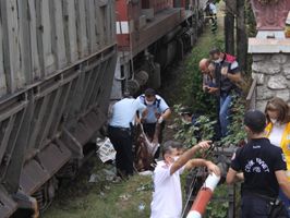 Karabük'te tren kazası