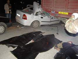 Kırıkkale'de trafik kazası: 2 ölü 3 yaralı