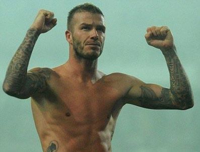 AC MILAN - David Beckham'dan olay yaratacak dövme