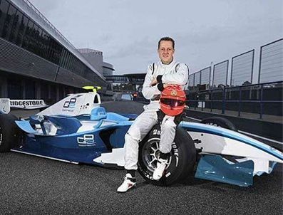 Schumacher testlere başladı