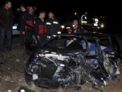 Uşak'ta trafik kazası : 3 ölü