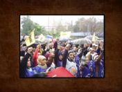 TEKEL işçilerinden Çevik Kuvvet'e ziyaret