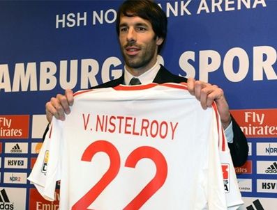 Nistelrooy resmen Hamburg'da
