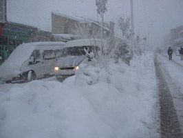 ERCAN ATEŞ - Taşlıçay'da kar yağışı hayatı felç etti