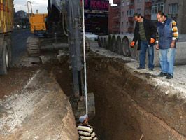 Aliağa'da sel ve su baskınlarına karşı çalışma