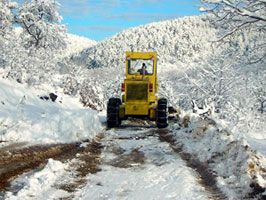 Varto'da kar 50 köy yolunu ulaşıma kapattı