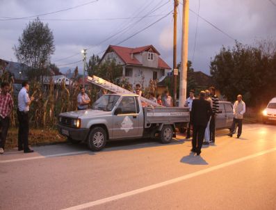 Akyazı'da Trafik Kazası: 1 Yaralı