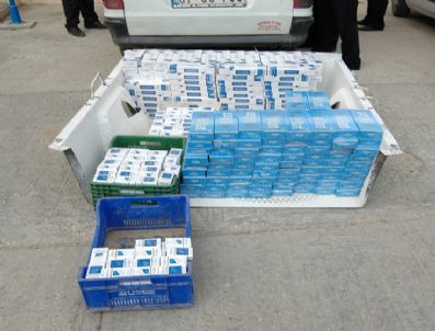 Bozyazı'da Kaçak Sigara Operasyonu