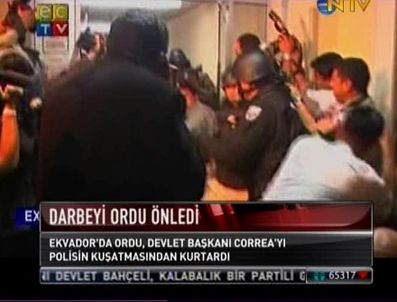 EKVADOR - Bu kez askerler darbeyi önledi