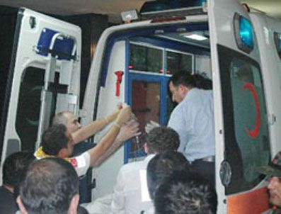 Polis otosunun geçişi sırasında patlama