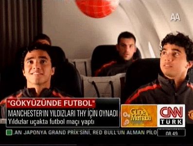 ROONEY - M. United oyuncuları THY için kamera karşısında