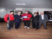 Sincan Belediye Başkanı Tuna Tekvandocuları Kabul Etti