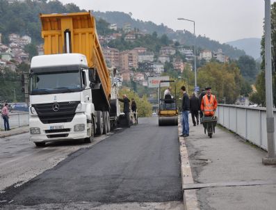 Zonguldak Belediyesi'nden 500 Ton Asfalt