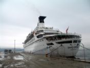 Çanakkale'ye Gemiyle 646 Turist Geldi