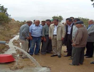NECATI AKPıNAR - Ermenek Sarıvadi Köyü İçme Suyuna Kavuştu