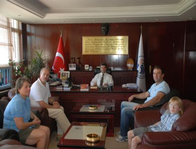 YAŞAR AÇıKBAŞ - Kardeş Şehir Belediye Başkanı Schaefer Taşucu'nda