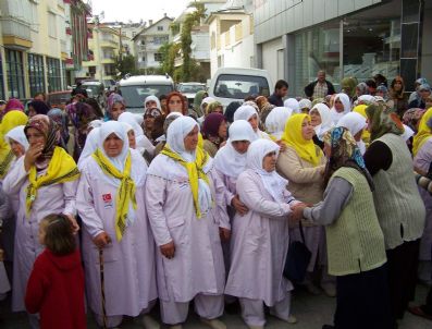 OSMAN ÜNLÜ - Korkuteli'li Hacı Adayları Kutsal Topraklara Uğurlandı