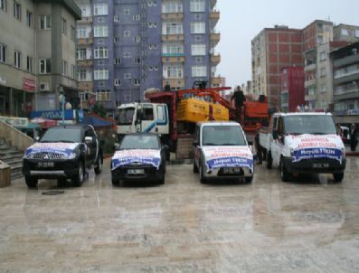 HAYATI TEKIN - Tekkeköy Belediyesi'ne Araç Takviyesi